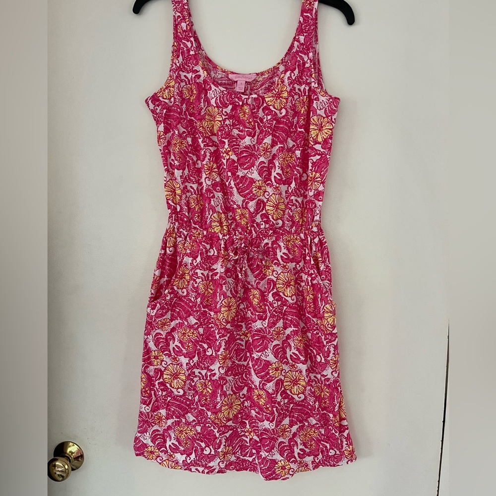 EUC Lilly Pulitzer Kori dress Chum Bucket S M